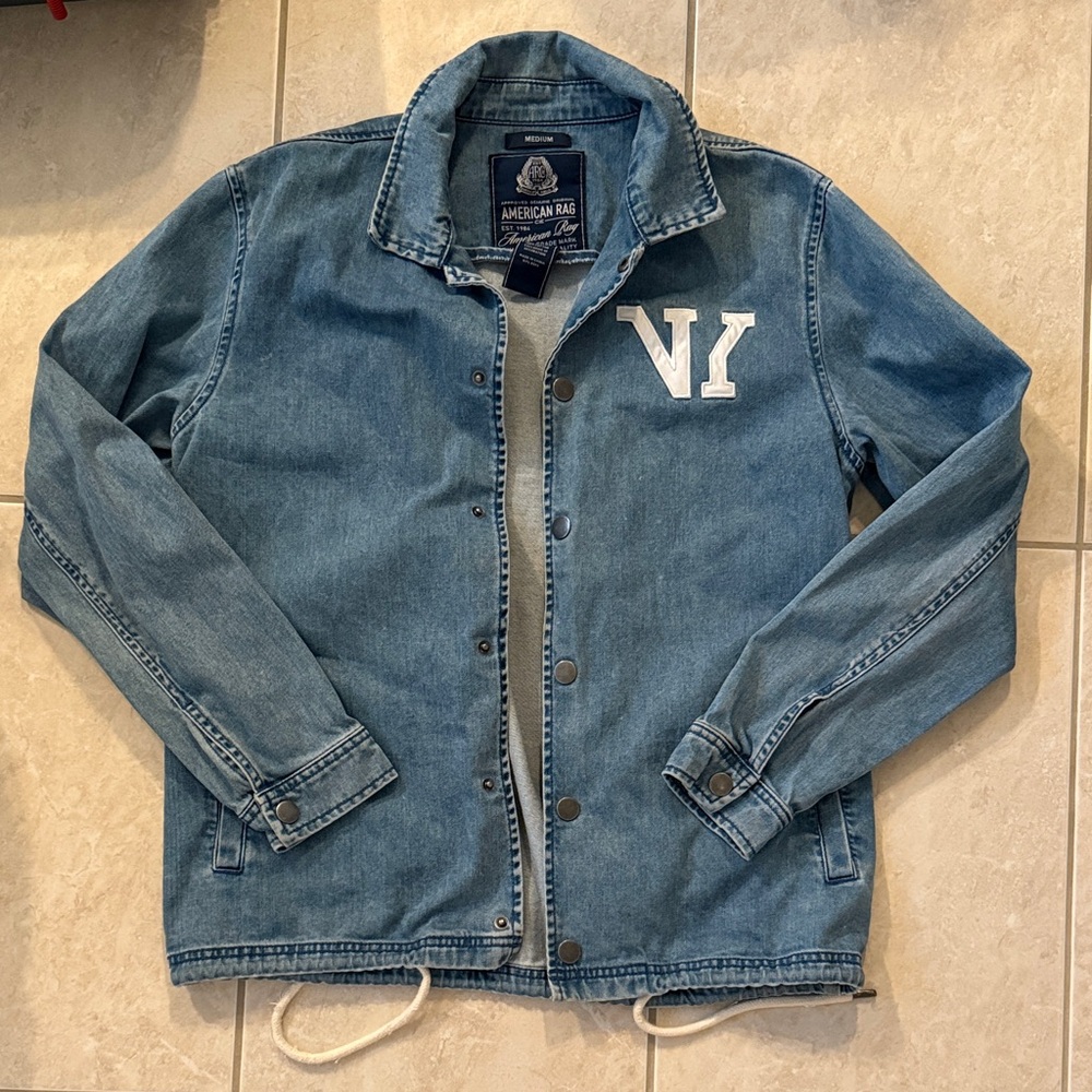 American Rag Jean Jacket/Button Down/Flannel New York